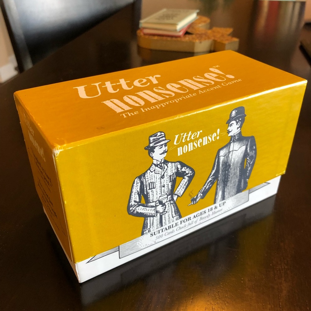 Utter Nonsense - The Inappropriate Accent Game